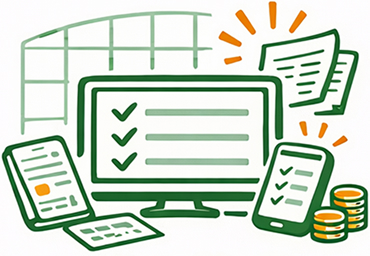 Order management illustration